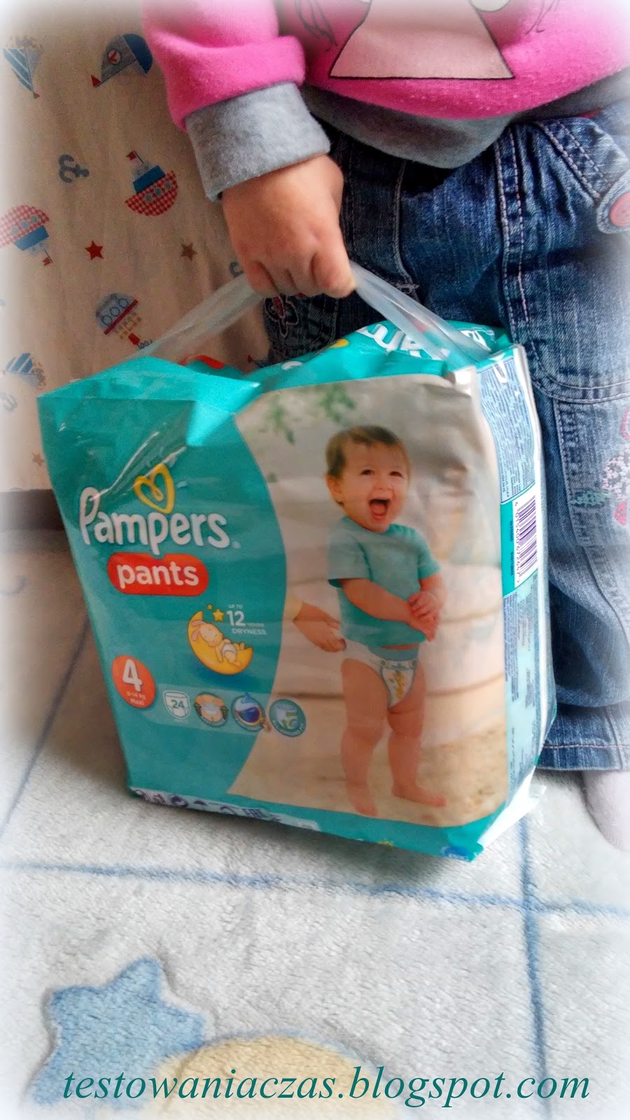 pampers w pralce