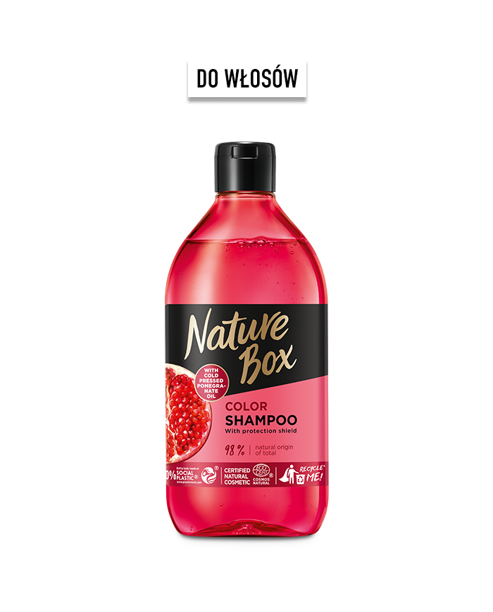 nature box pomegranate oil szampon
