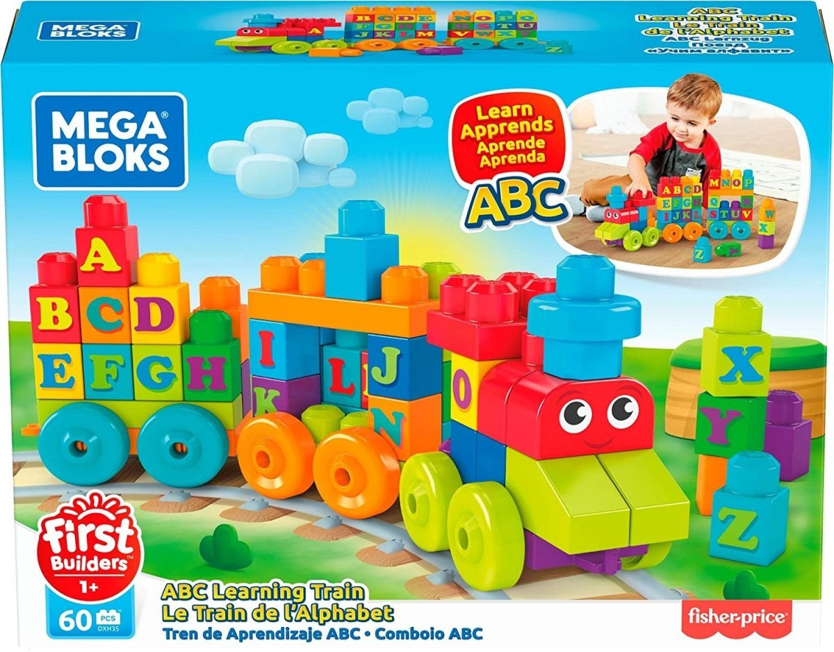 Pociąg do nauki ABC Mega Bloks DXH35