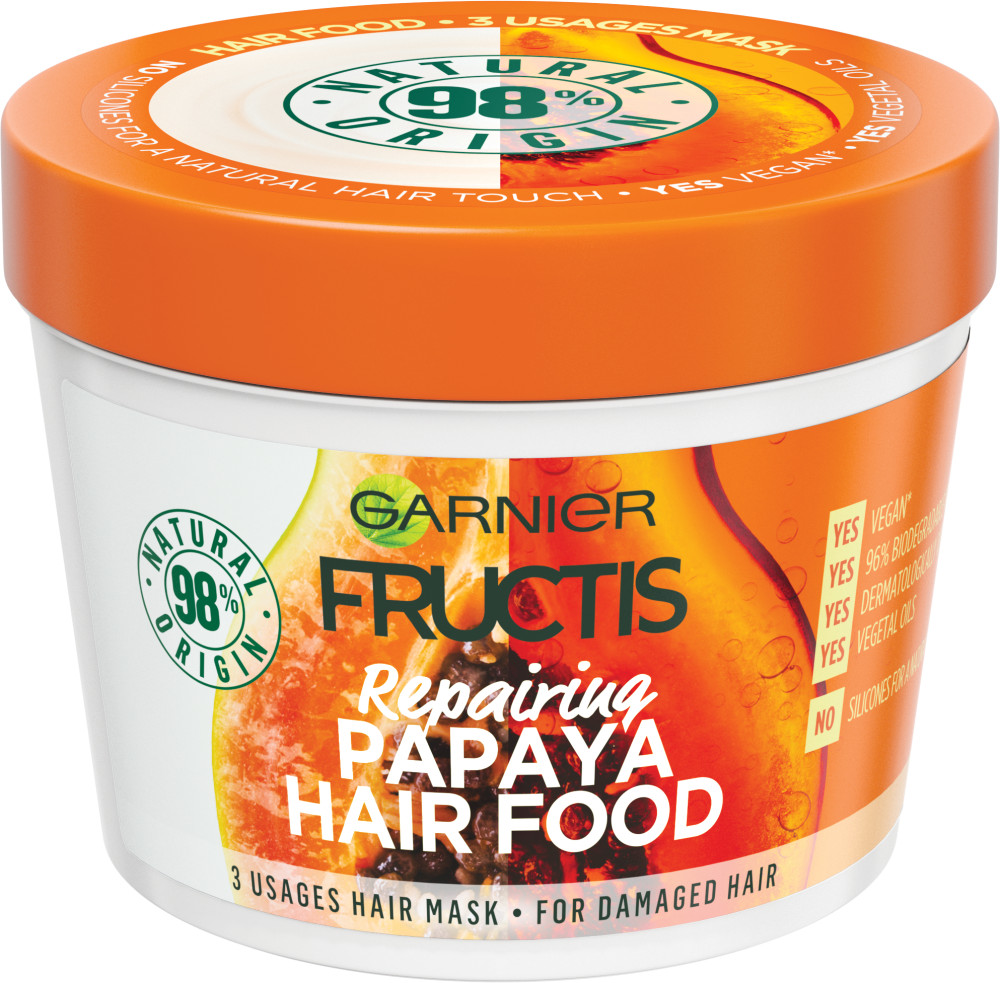 garnier fructis papaya hair food maska do włosów zniszczonych rossman