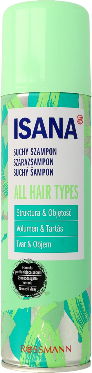 szampon w aerozolu isana