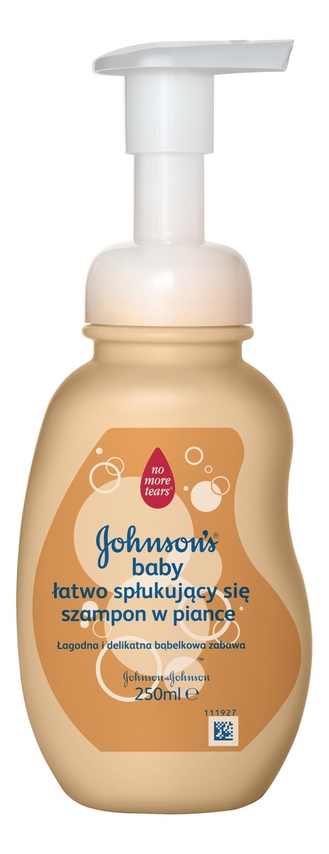 johnson&johnson baby szampon dla dzieci w piance 250ml