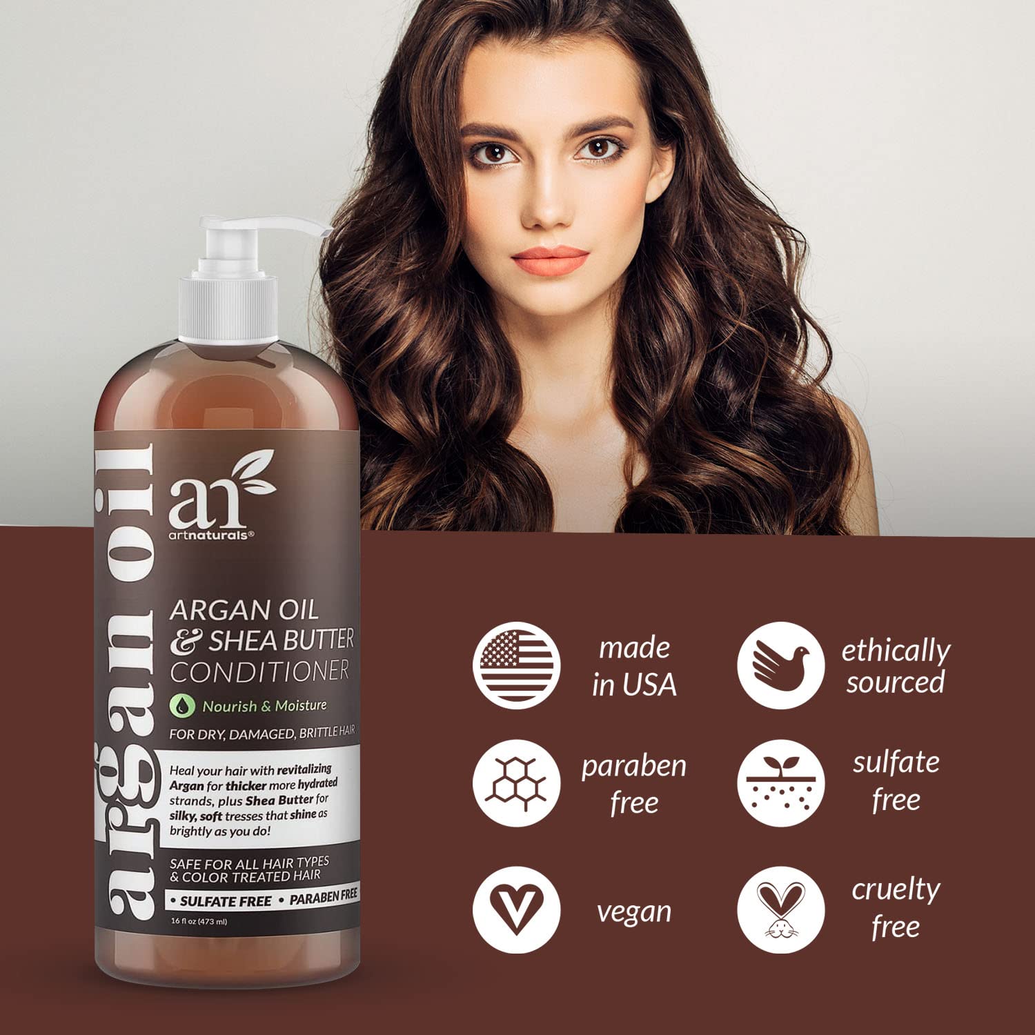 art naturals argan oil odżywka do włosów