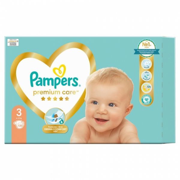 tanie pieluchy pampers premium care 3