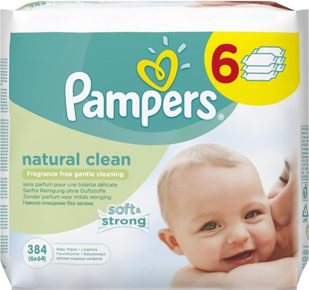 pampers natural clean chusteczki sroka