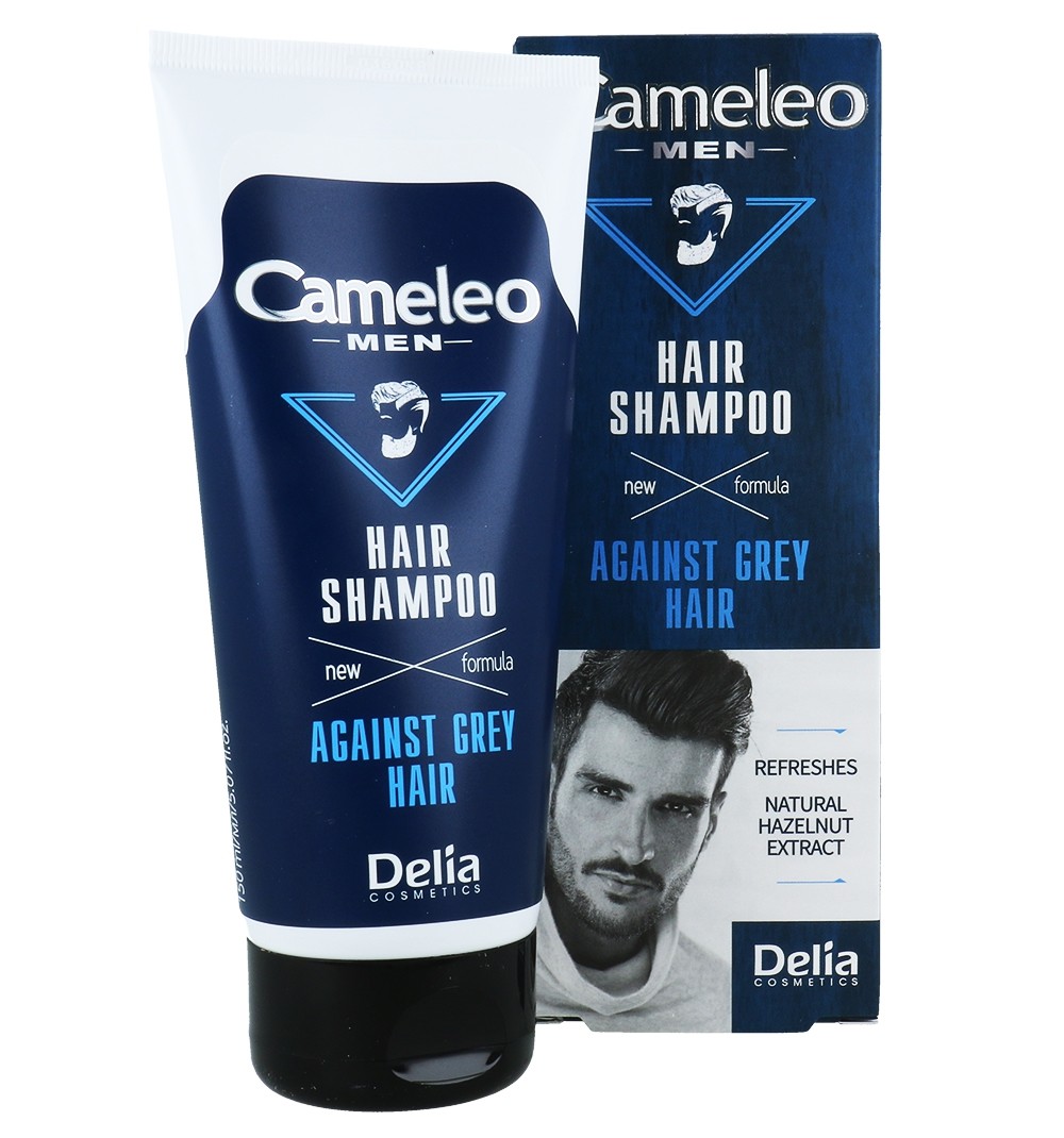 delia cameleo men szampon dla mężczyzn redukujący siwiznę
