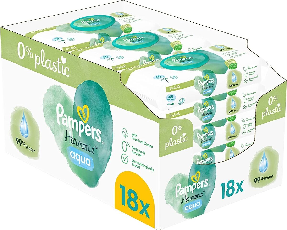 pampers pure water 9