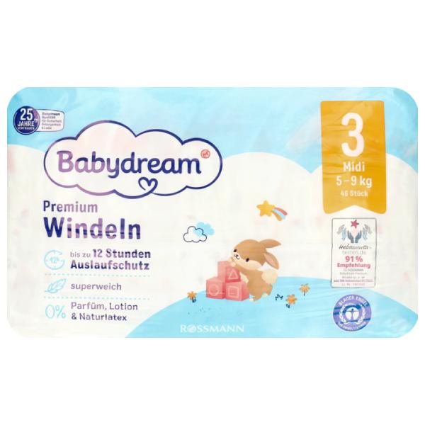 pampers babydream 3