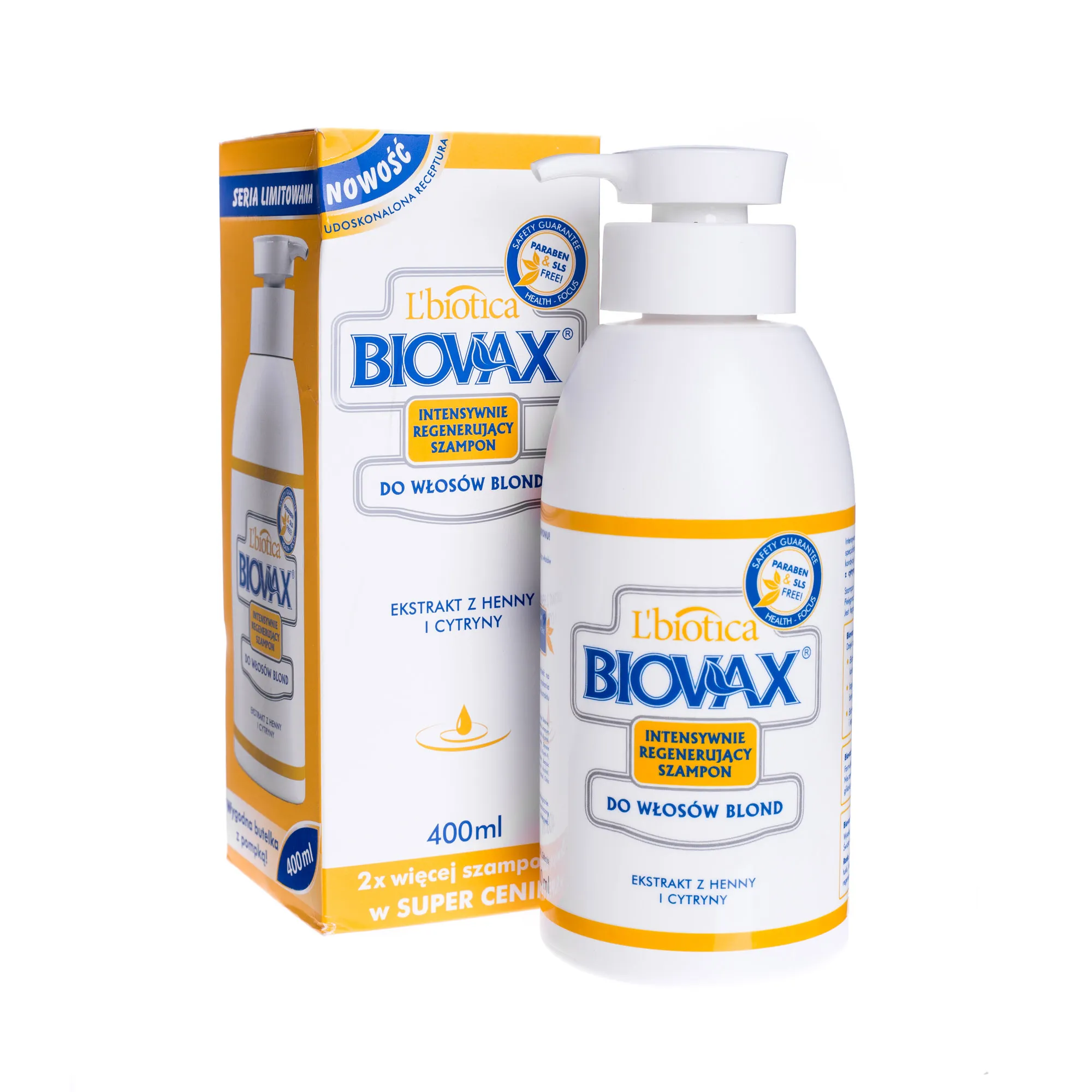 szampon biovax 400ml dr max