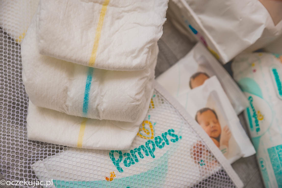 pampers zolty pasek