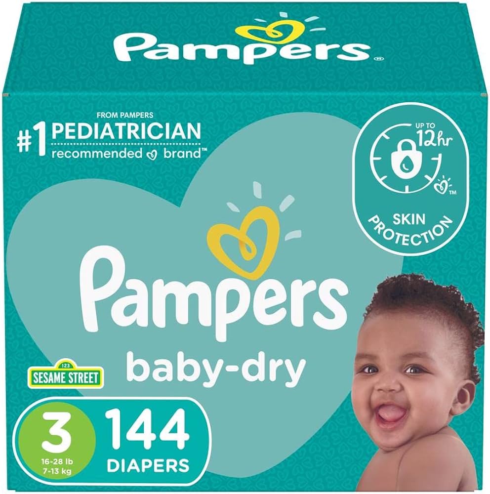 pampers 144 pack