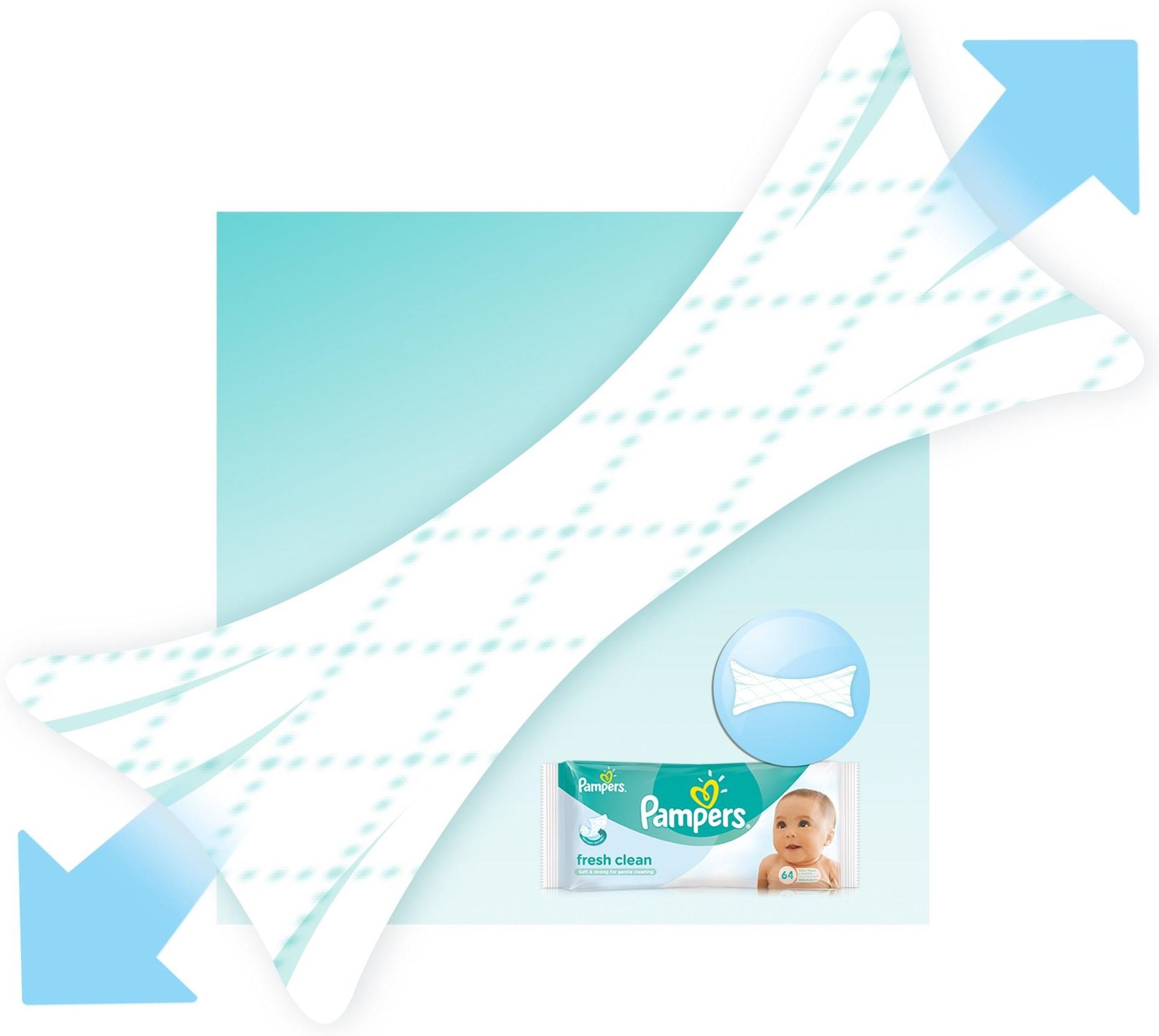 chusteczki pampers 12x64