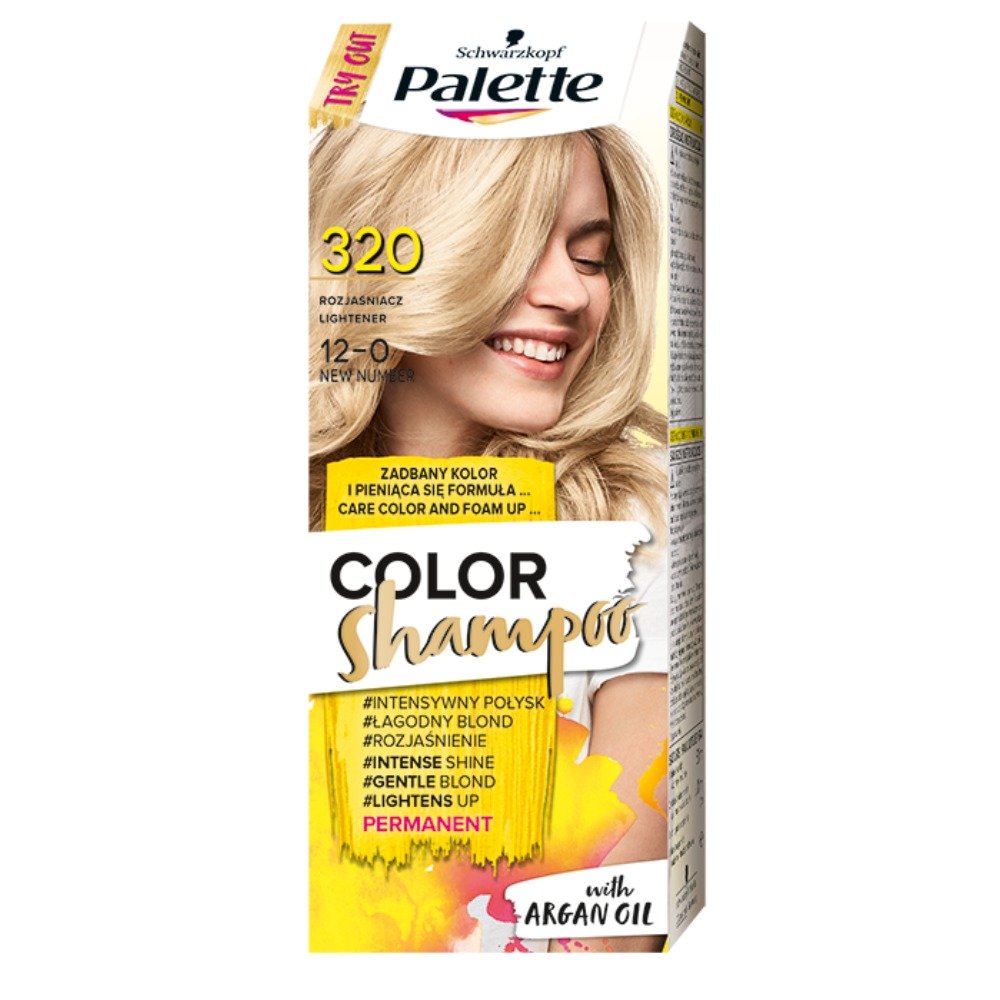 szampon koloryzujący palette blond szaszetka