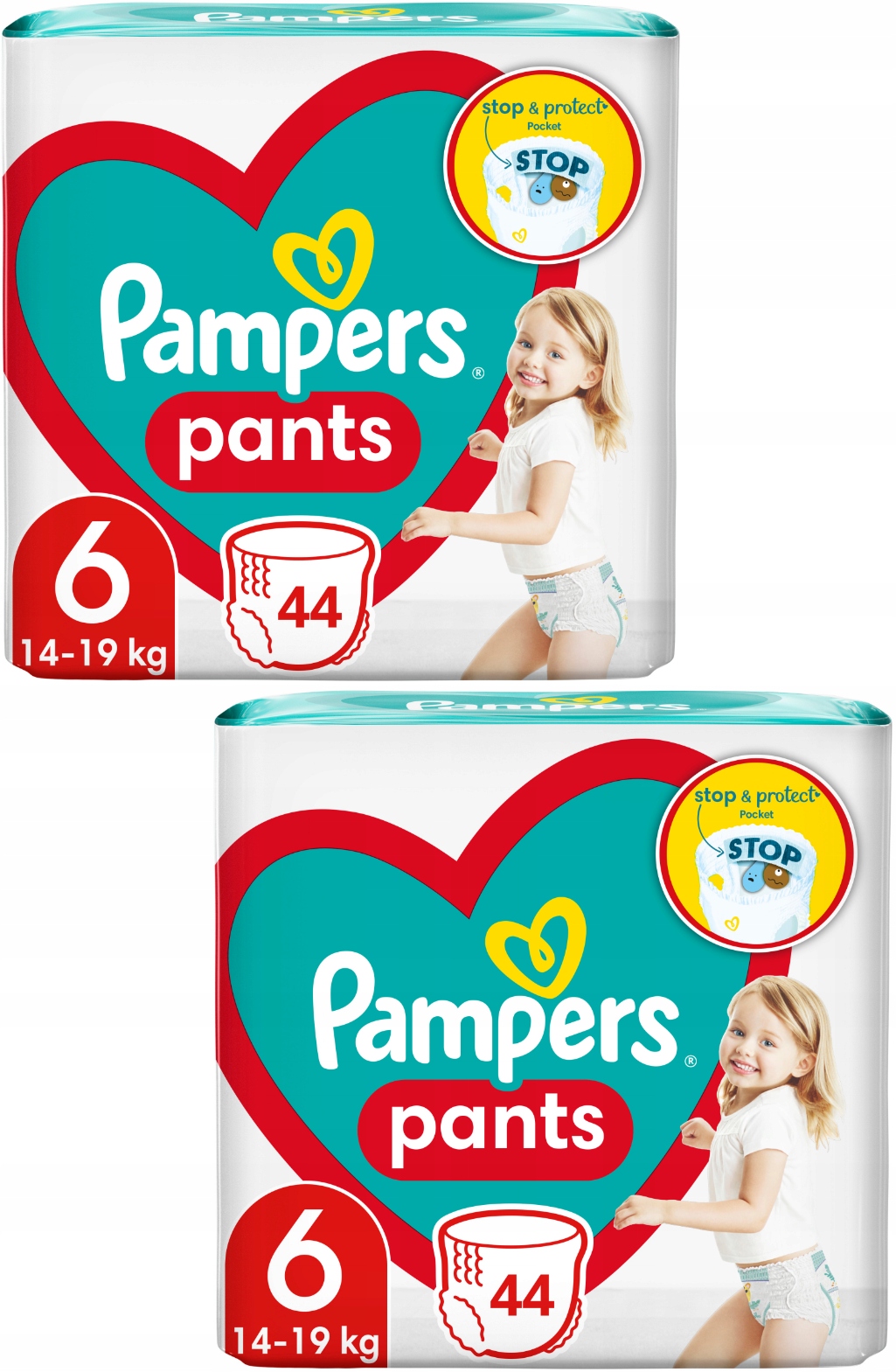 pampers majtki 6 cena 88 szt