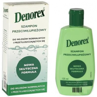 denorex szampon przeciwłupieżowy włosy normalne tłuste