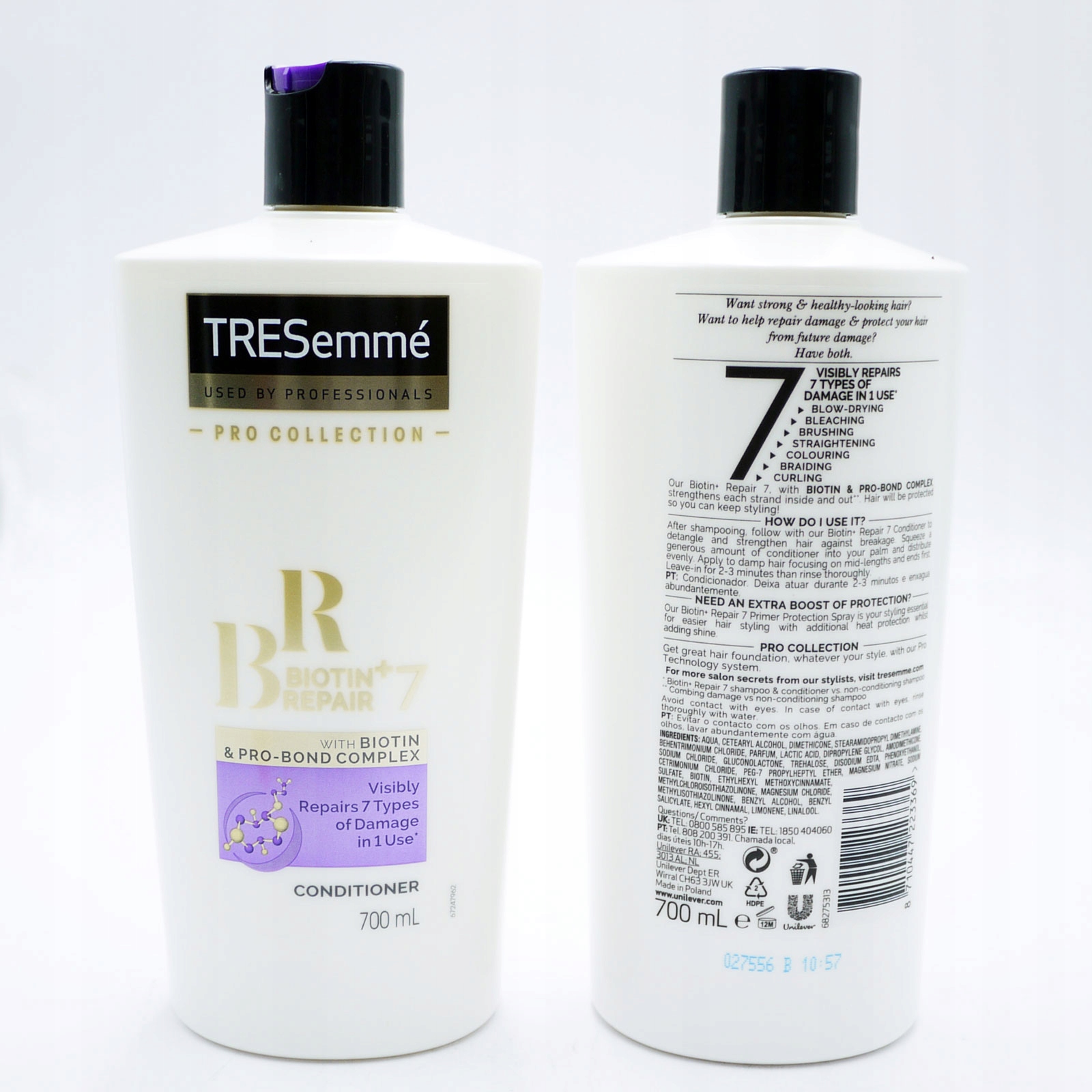 tresemme biotin repair 7 odżywka do włosów 400ml nr ka