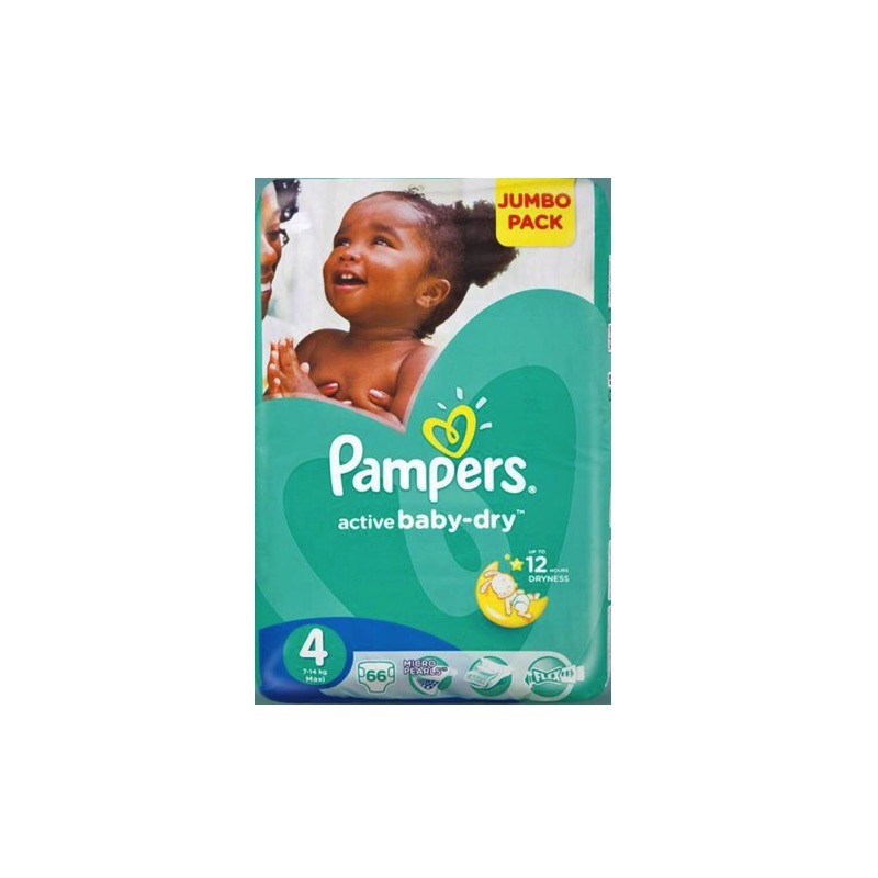 pampers active baby dry 4 53szt