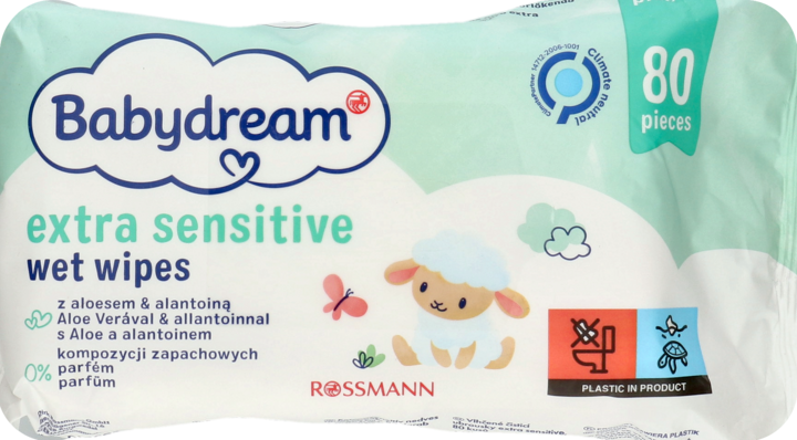 babydream chusteczki nawilżane sensitive