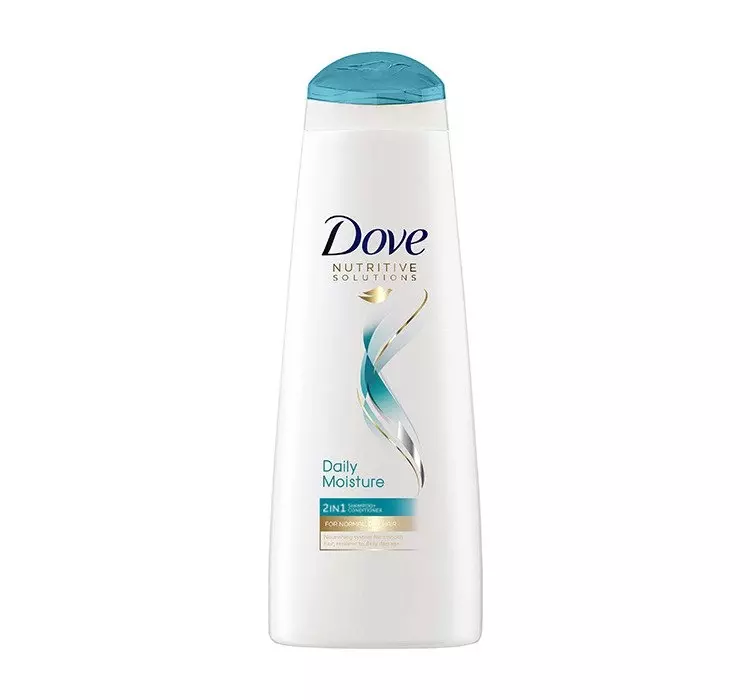 dove hair care szampon do włosów 2w1 daily therapy