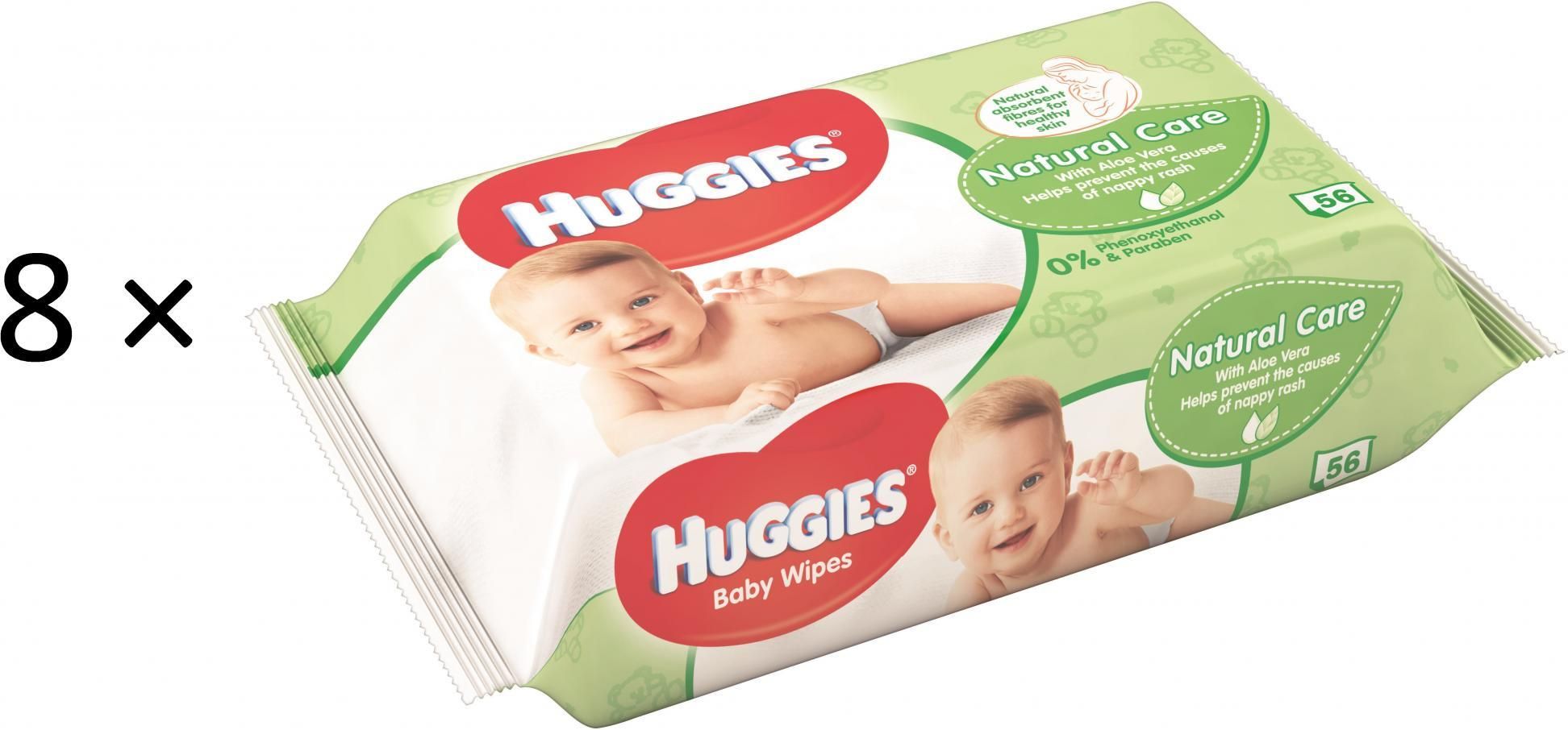 huggies quatro pack everyday 56 szt chusteczki nawilżane