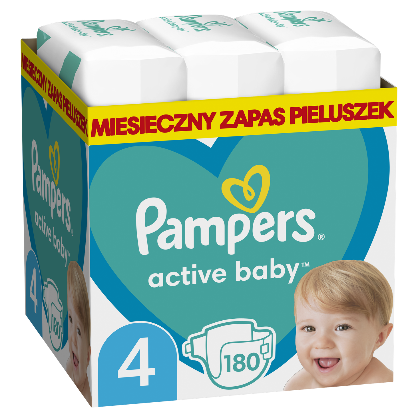 pampers active baby dry 4 8-14 kg 90 sztuk cena