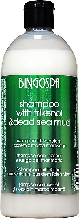 bingo spa szampon do włosów zielona herbata keratyna proteiny jedwabiu