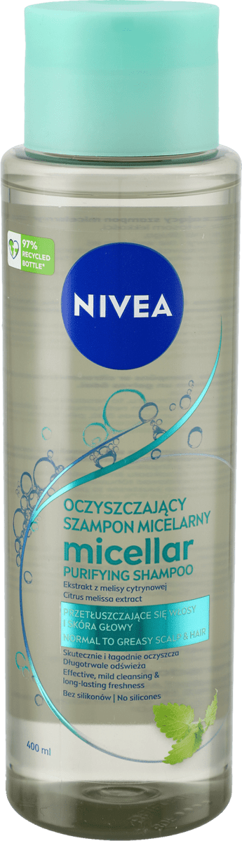 szampon micelarny nivea dla włosów przetłuszczających się