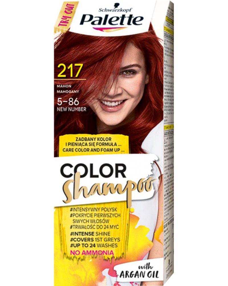 szampon koloryzujący palette bordo