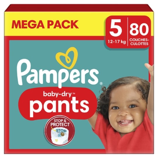 carefour pampers baby dry 5