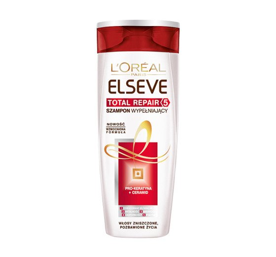 loréal paris elseve total repair 5 szampon regenerujący do włosów