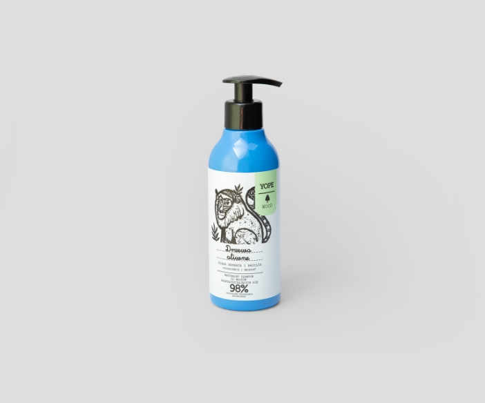 balsam szampon na bazie wyciągu z drzewa oliwnego