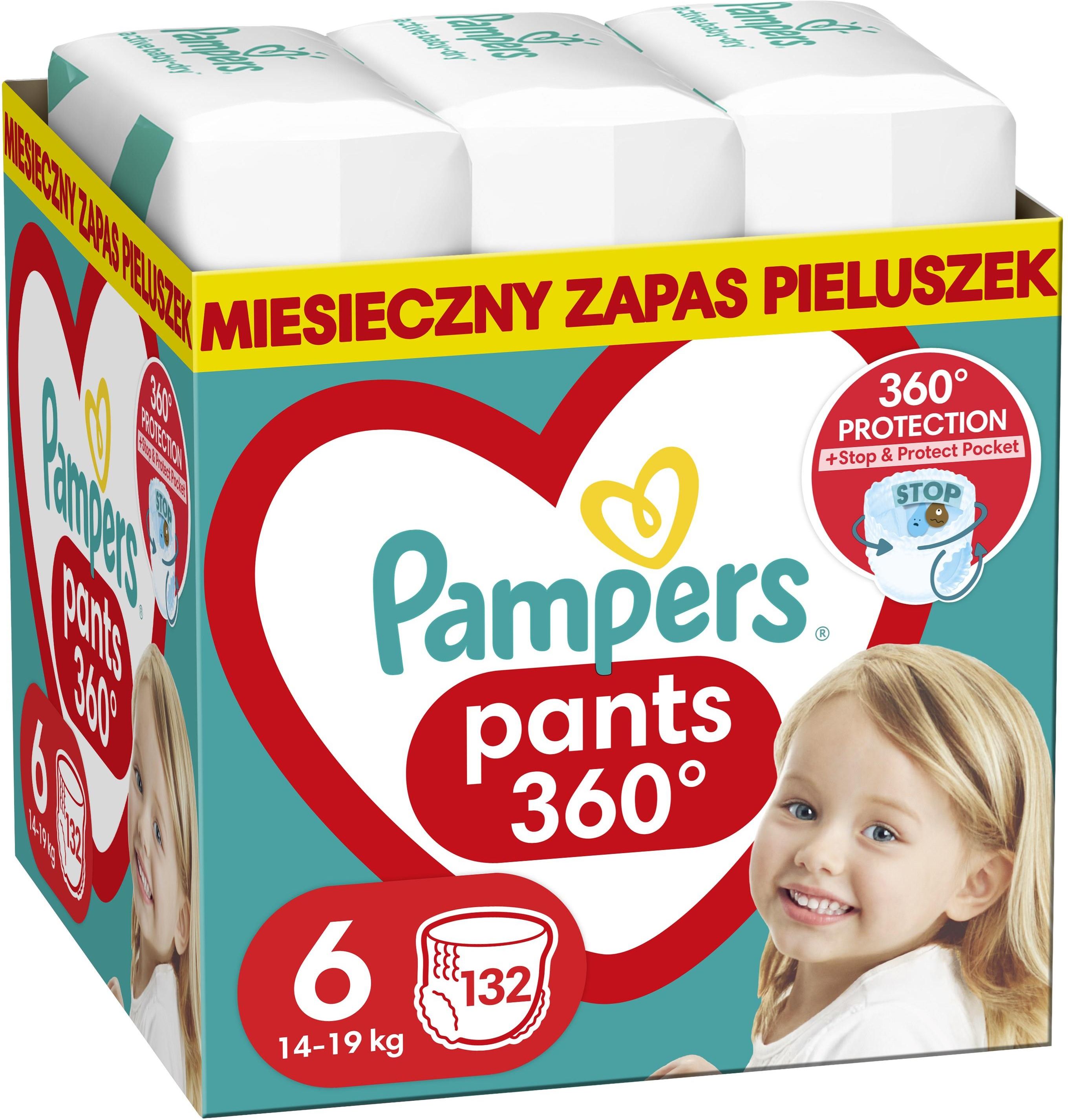 ceneo pampers rozmiar 6