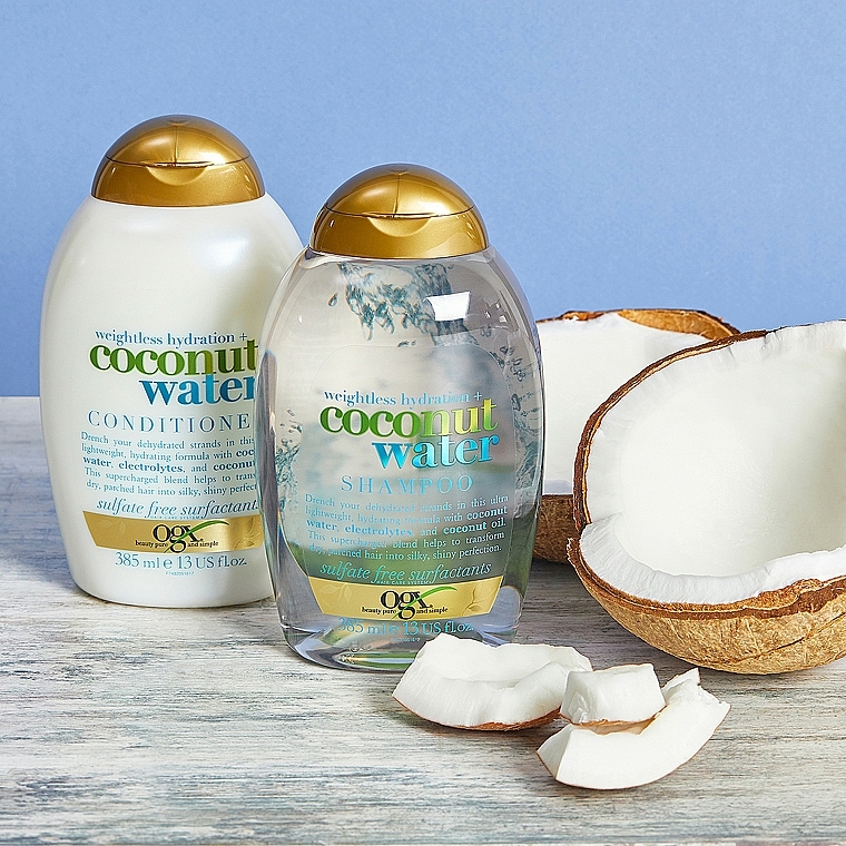 coconut water szampon i odżywka