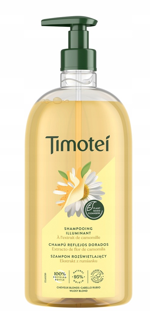 szampon rozjaśniający włosy timotei