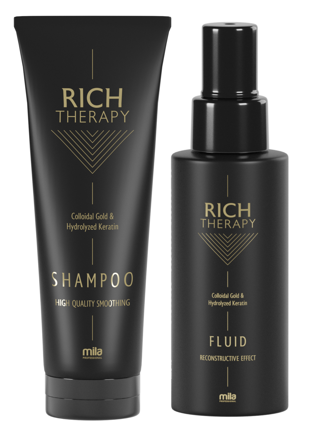 mila pro hair cosmetics repair profesjonalny szampon odbudowujący z keratyną