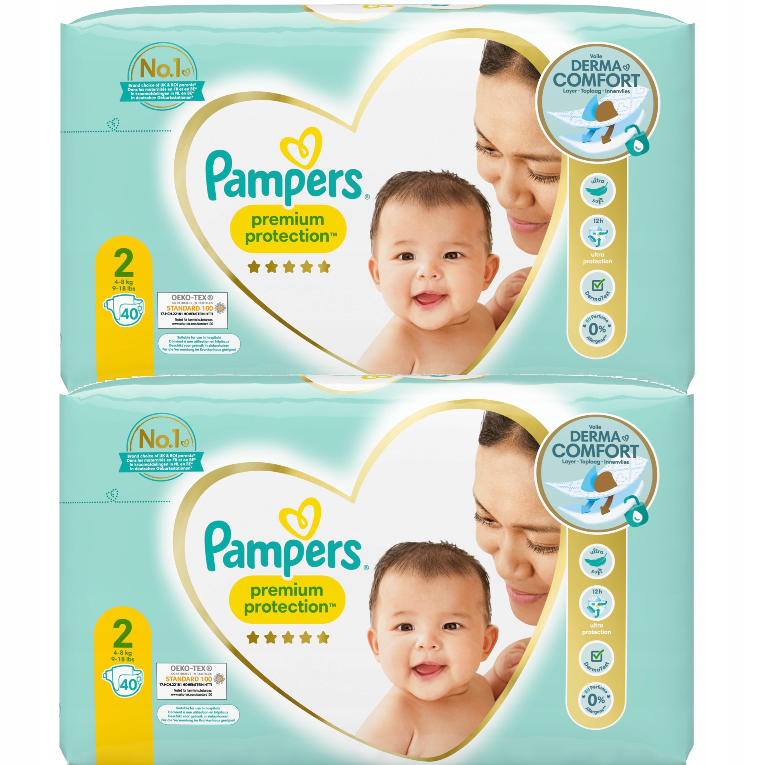 pampers 2 cena allegro