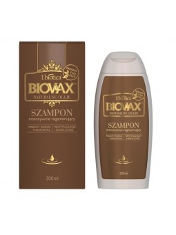 biovax szampon intensywnie regenerujący argan makadamia kokos