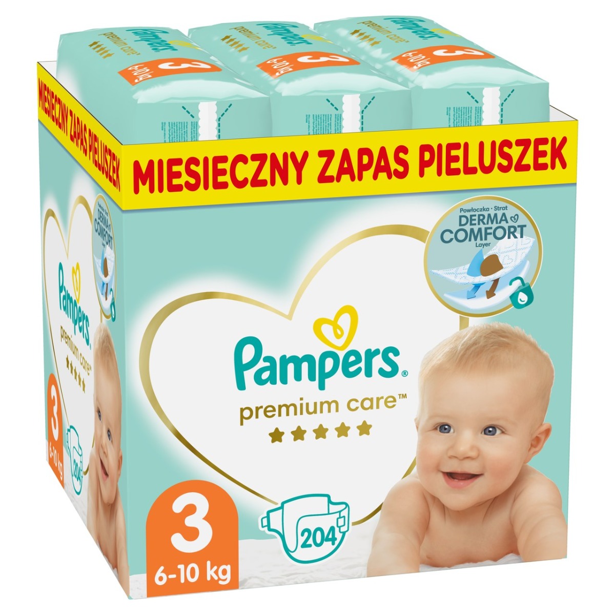 do jakiego miesiaca dziecko nosi pampers 4