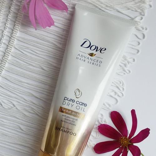dove pure care dry oil szampon do włosów