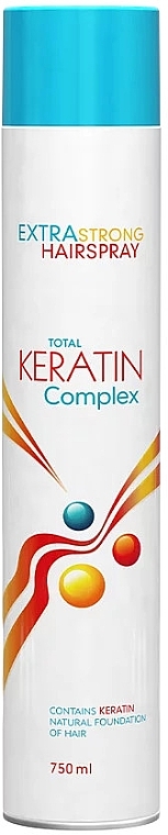 total keratin complex extra strong hairspray lakier do włosów
