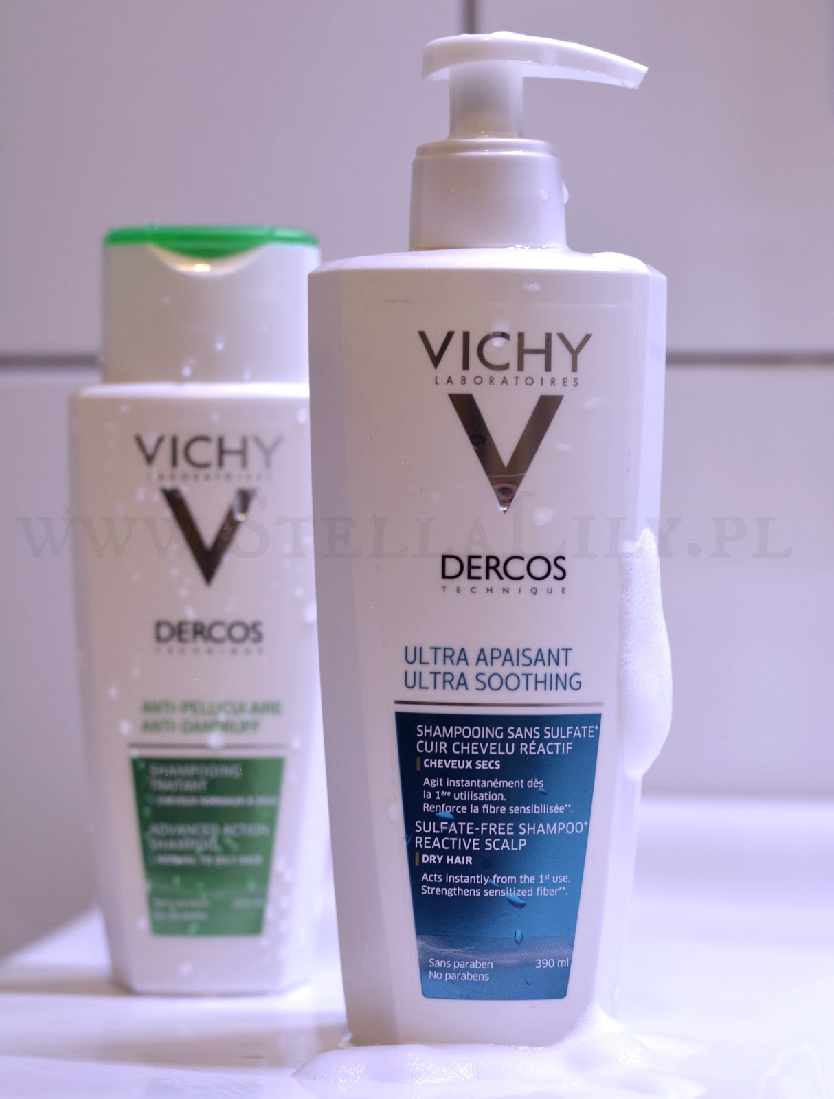 vichy dercos szampon do włosów blog