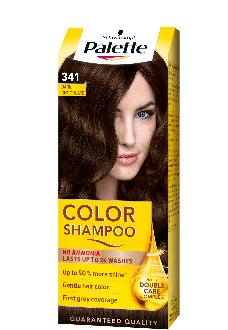 palette color shampoo szampon koloryzujący ciemna czekolada