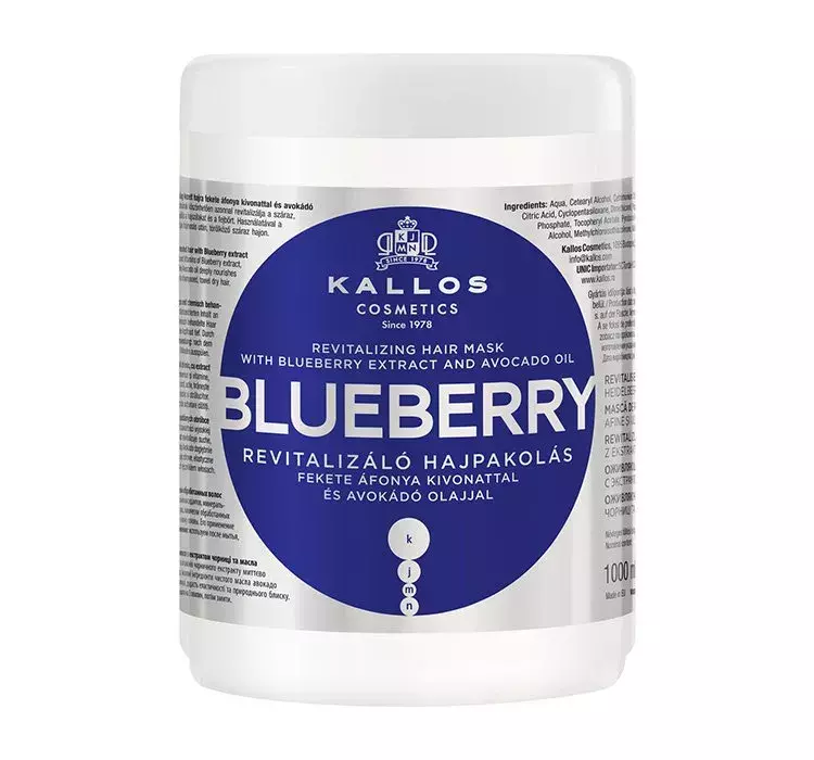 kallos kjmn blueberry szampon opinie