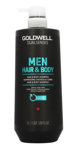 żel pod prysznic & szampon do włosów goldwell vitality&energy