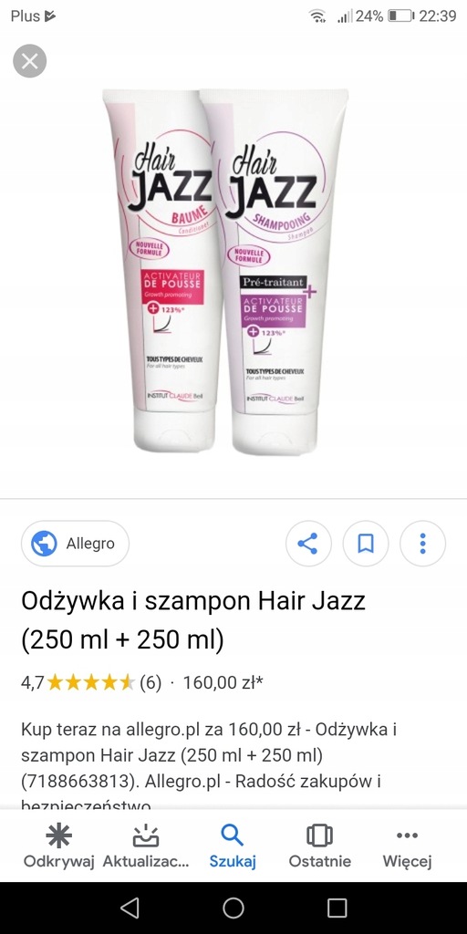 harmony jazz szampon