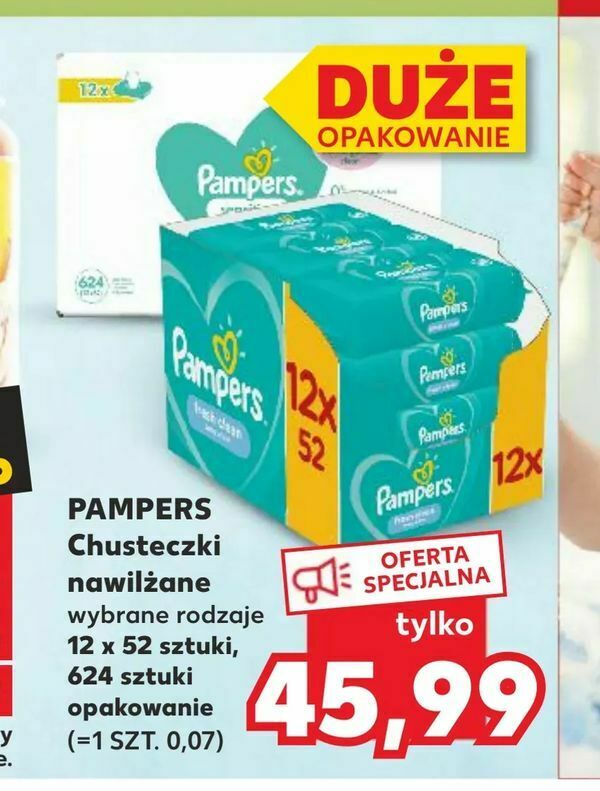 husteczki pampers promocje