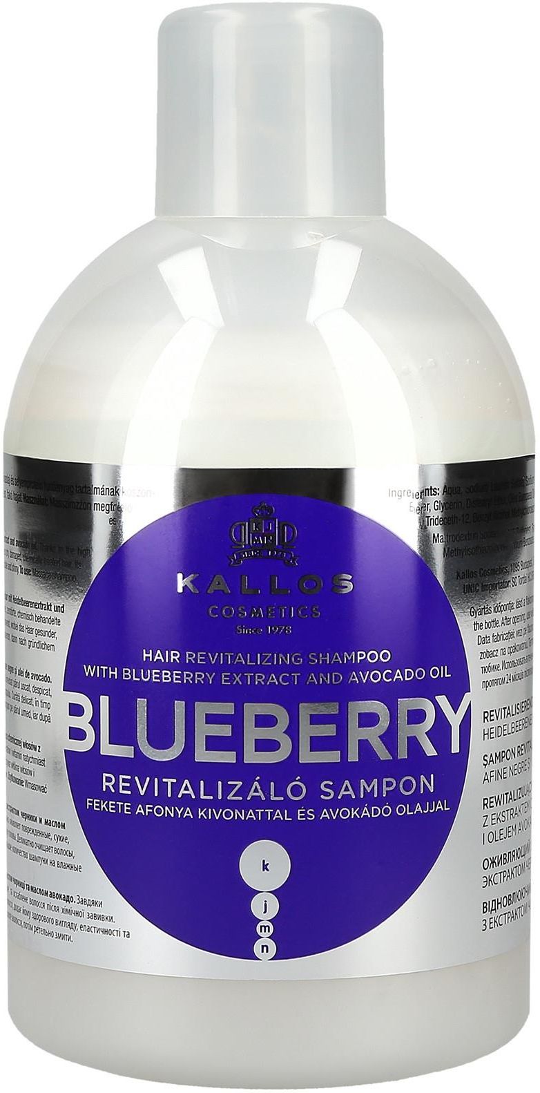 kallos kjmn blueberry szampon opinie