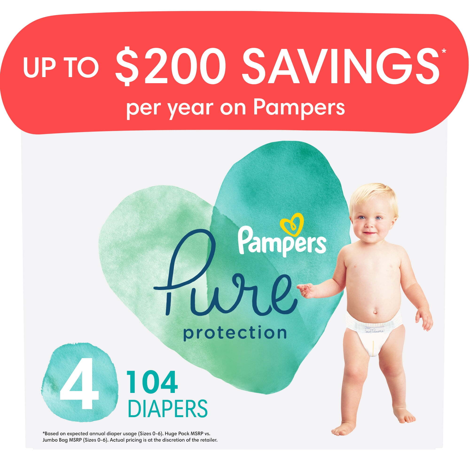 kore pampers 4 czy 4+