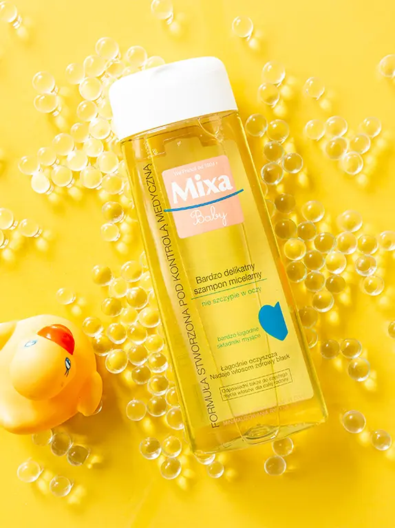 mixa baby bardzo delikatny szampon micelarny