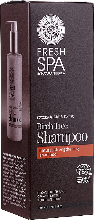 natura siberica fresh spa detoks szampon wzmacniający